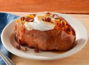 Loaded Baked Sweet Potato