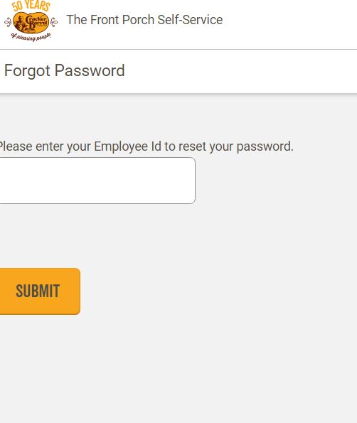 Cracker Barrel Front Porch ESS Login