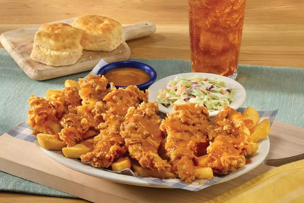 Golden Carolina BBQ Chicken Tenders